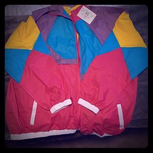 80s/90s windbreaker jacket